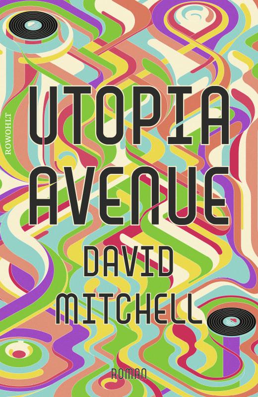 Cover des Romans Utopia Avenue von David Mitchell