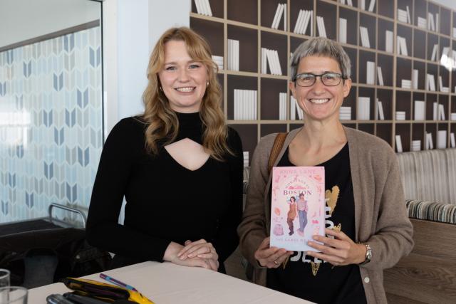 Foto mit der Autorin Anna Lane