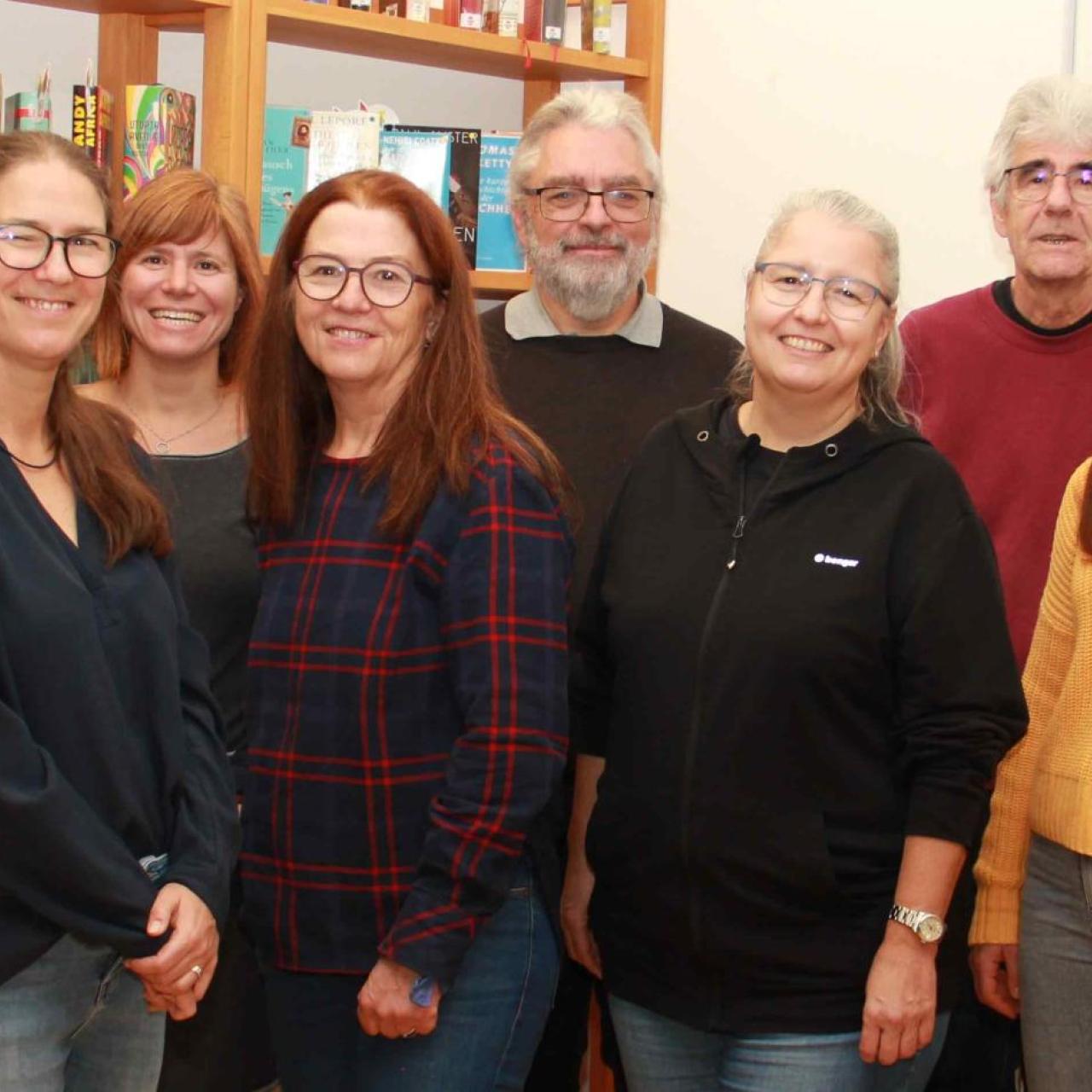 Bild des Bibliothekteams