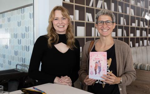 Foto mit der Autorin Anna Lane